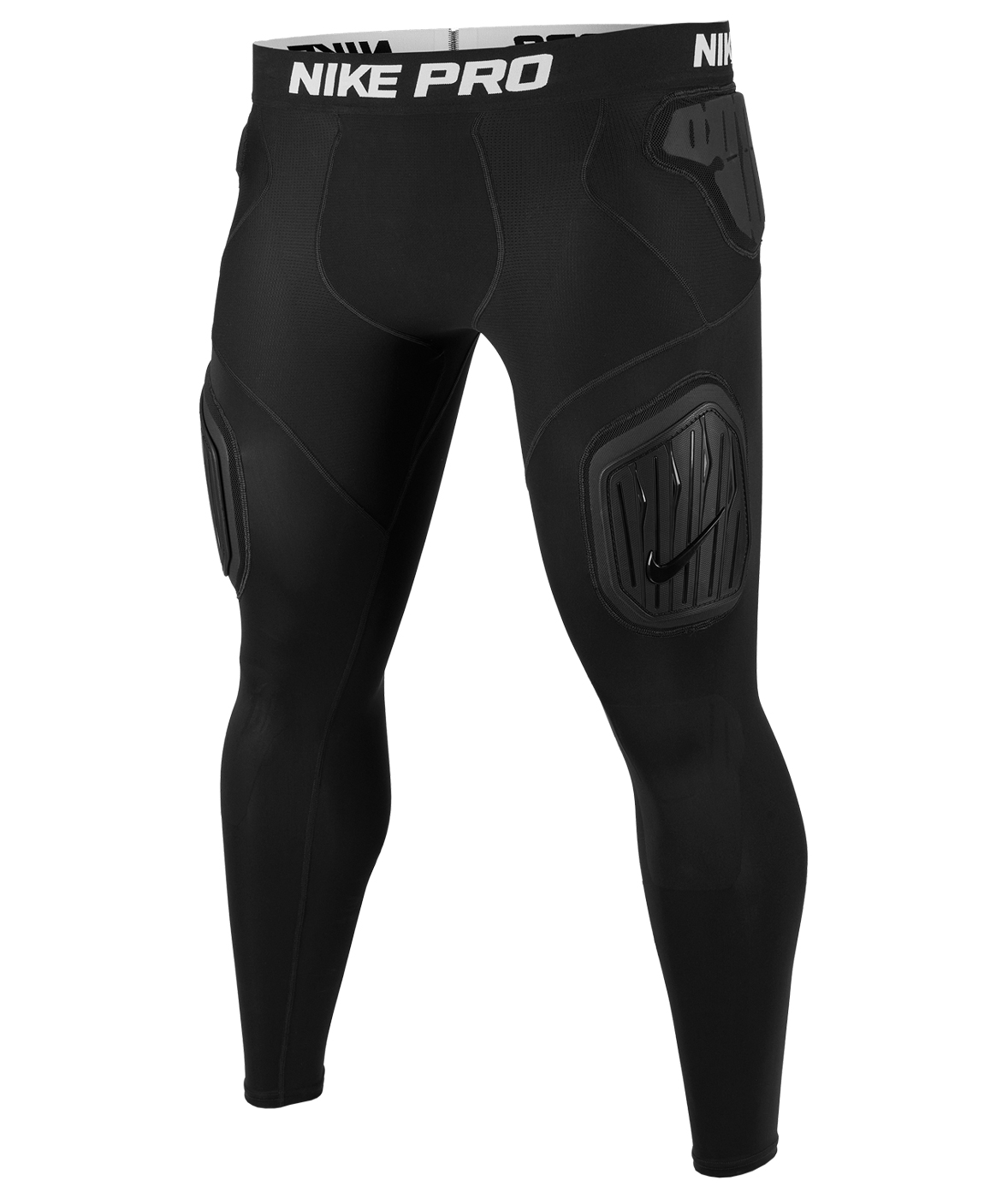 Nike Pro Hyperstrong Men's Hardplate Football Tights 2.0 Black/White