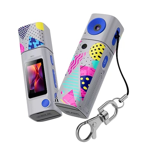 G10 Mini-Kamera für Kinder und Jugendliche, 2K-HD-Digitalvideokamera mit 230° drehbarem Objektiv TFT-Bildschirm, kompakte, tragbare Vlog-Kamera, trendiges Geburtstagsgeschenk für Jungen und Mädchen Image