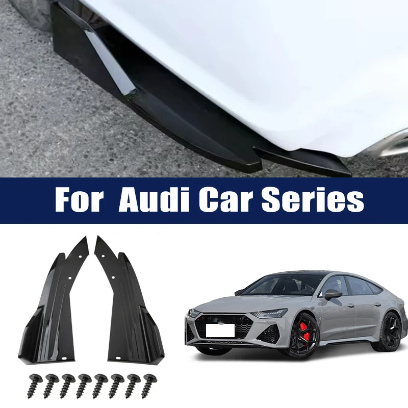 Diffusore Posteriore, Splitter, Protezione Paraurti, Spoiler Anteriore, Kit Carrozzeria per Audi A3 A4 A5 A6 Q3 Q5 S3 S4 RS3 RS4 B7 B8 Q2 Q7