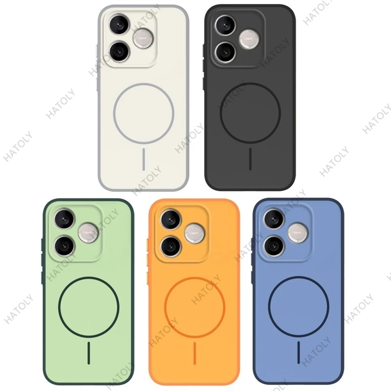 Custodia in TPU per Honor 600 Lite, Cover Protettiva Antiurto Bicolore per Honor 600 Lite, Honor 500, Smart 5G