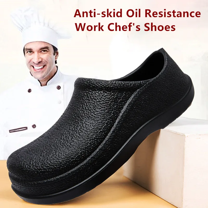 2025 neue Männer EVA Chef Schuhe Nicht-slip Öl-proof männer Chef Arbeit Schuhe Im Freien Wasserdichte männer Schuhe mode Lässig Garten Schuhe