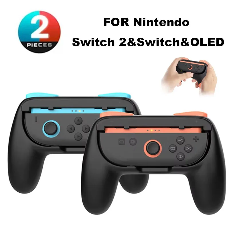 Handgriff-Schutzhülle für Nintendo Switch 2/1 Joystick-Controller, Gamepad-Ständerhalterung, Halterungsset für NS Switch/OLED Zubehör Image