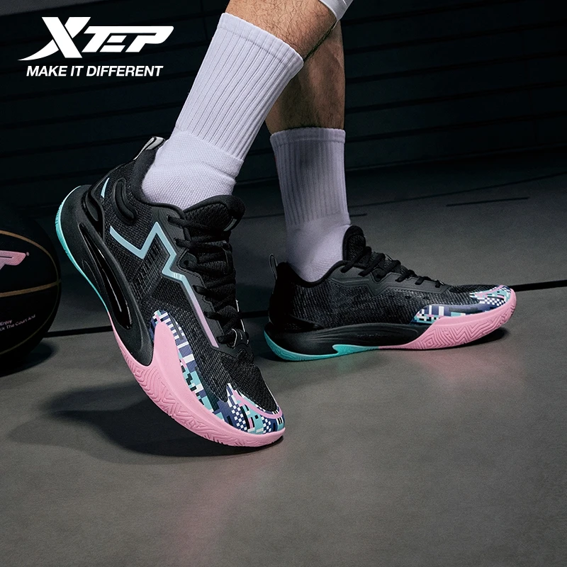 Xtep Light Attack 5 Guard Basketball-Sneaker, Grip, Haltbarkeit, Dämpfung, professionelle Leistung, Sportschuhe 874119120005 Image