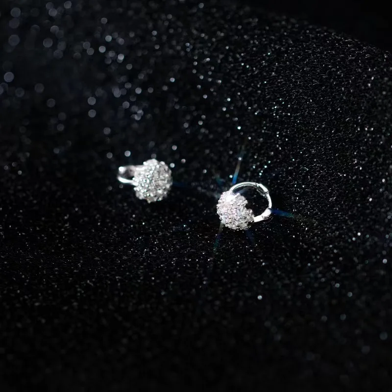 REETI Ohrringe aus 925er-Sterlingsilber, Zirkon-Schnee-Stile-Ohrring, kreativer Hot-Sexy-Schmuck für Frauen, Geschenk, individueller Damenschmuck Image