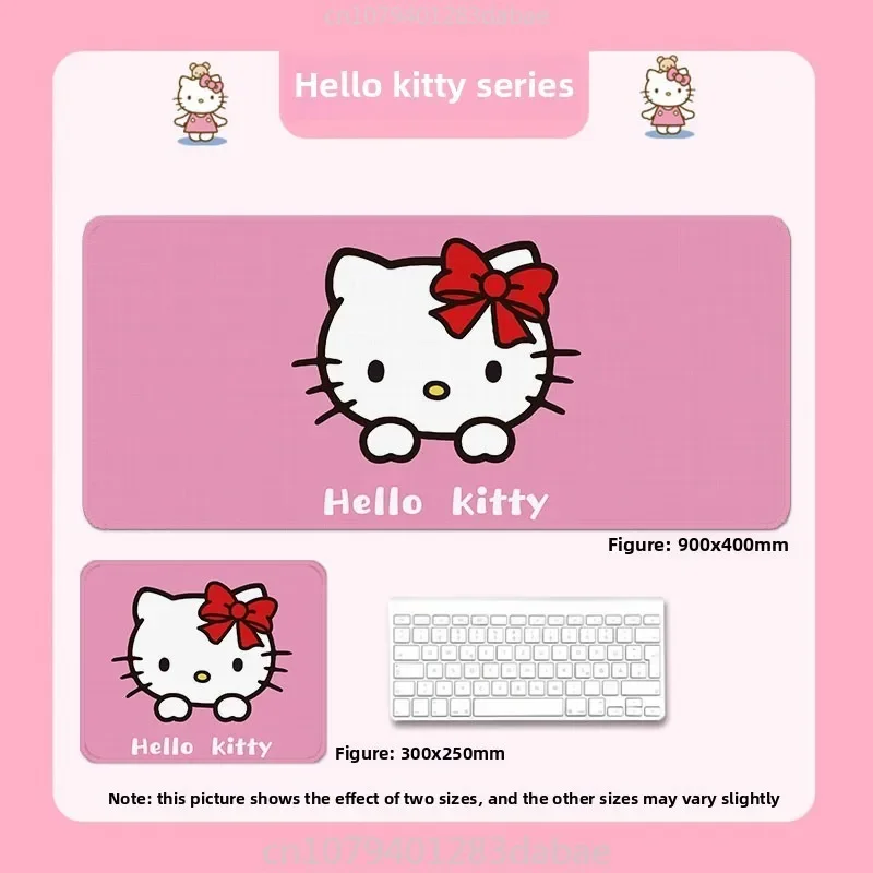 Kind Schreibtisch Matte Hallo Kitty Leder Maus Pad Für Mädchen Niedlichen Cartoon Druck Lernen Wasserdicht Nicht-slip Tisch Matte büro Maus Pad