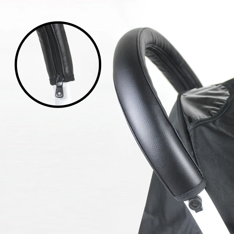 Baby Kinderwagen Armlehne Abdeckung PU Leder Schutzhülle FIt Für Yoyo Yoya Yuyu Yoyaplus Kinderwagen Zubehör Einzelhandel Großhandel Image