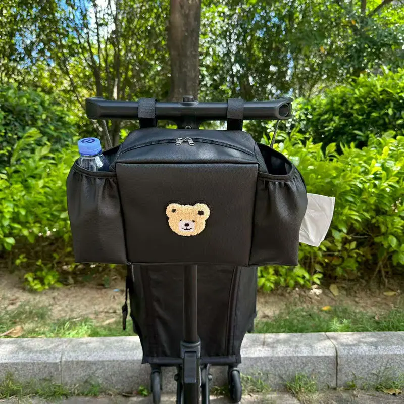 Neue Kinderwagentasche Multifunktionale Hängetasche für Kinderwagen Leichte Allzweck-Aufbewahrungstasche für Kinderwagenzubehör Image