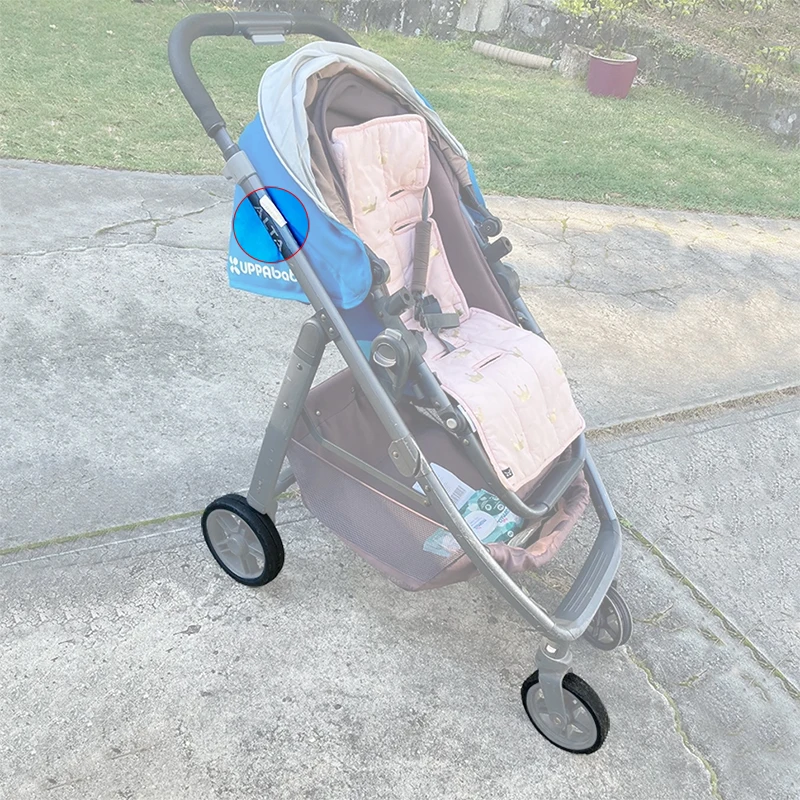 Buggy-Reifen für Uppababy Alta Cruz V1 Kinderwagen Vorder- oder Hinterrad PU Tubeless Reifenabdeckung Kinderwagen Zubehör ersetzen