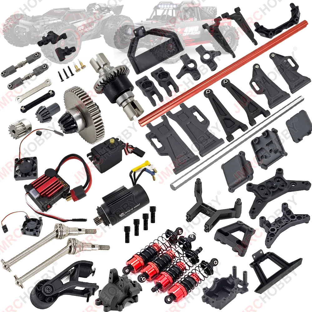 MJX Hyper Go 14209/14210 Ersatz-Aufhängungsarme, bürstenloser Motor, ESC, Servo, Shcoks, Getriebe, Differentialgetriebe, Ersatzteil Image