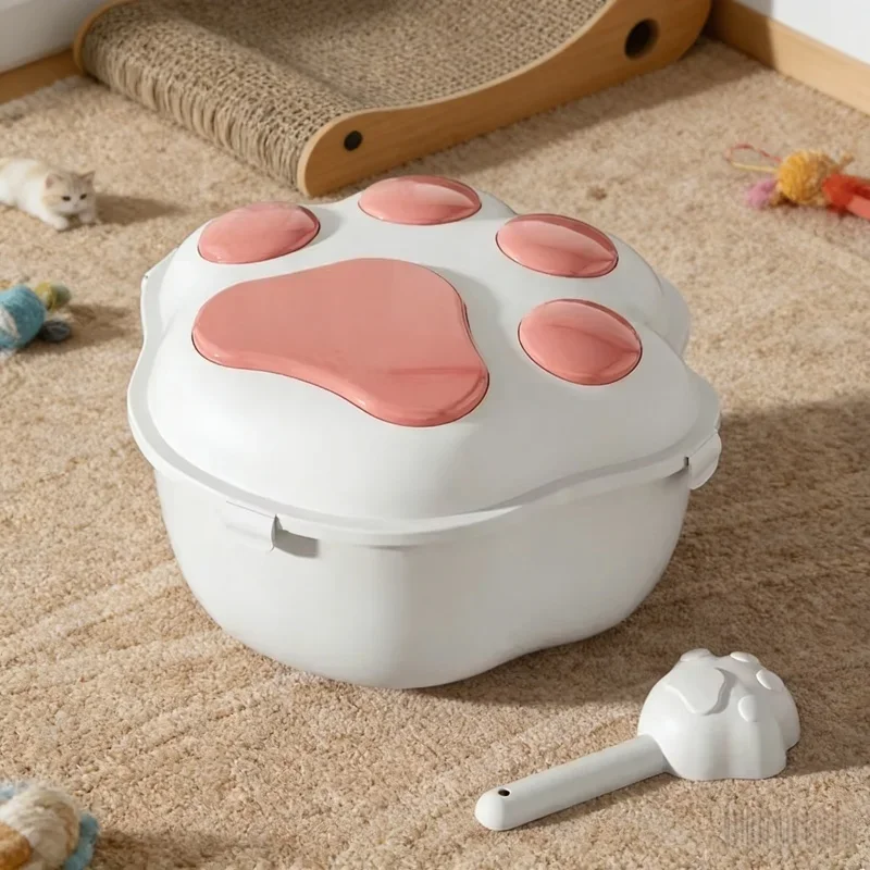 Boîte de rangement pour aliments pour animaux de compagnie, grand seau étanche à l'humidité pour aliments secs pour chats, mangeoires pour chiens, conteneur d'aliments pour animaux de compagnie,