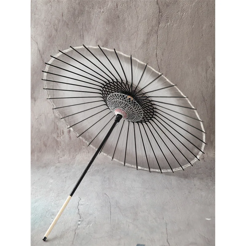 85 cm chinesischer Feng Shui-Papierschirm, weiblich, Cosplay, Fotografie, Seide, japanischer Stil, verlängerter Handwerksschirm, Sonnenschirm, Unternehmen Image