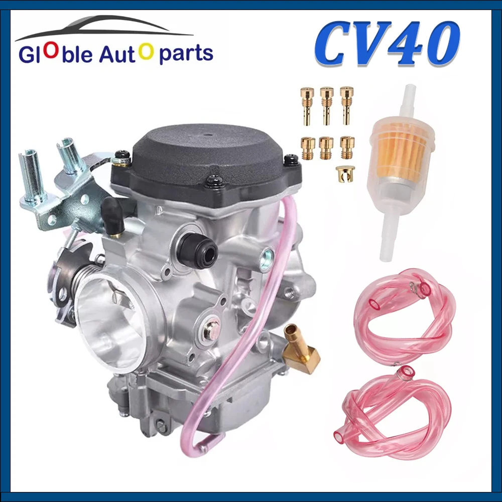 CV40 40 mm Vergaser für Harley Davidson Sportster XLH1200 XL883 Softail Dyna & FXR Touring Sportster Vergaser 27490-04 27414-99