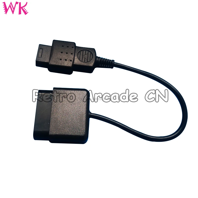 Super Converter Adapter kompatibel für ps1/ps2 zu Saturn Controller Adapter verwenden ps1/ps2 Gamepad oder Arcade Stick auf Saturn