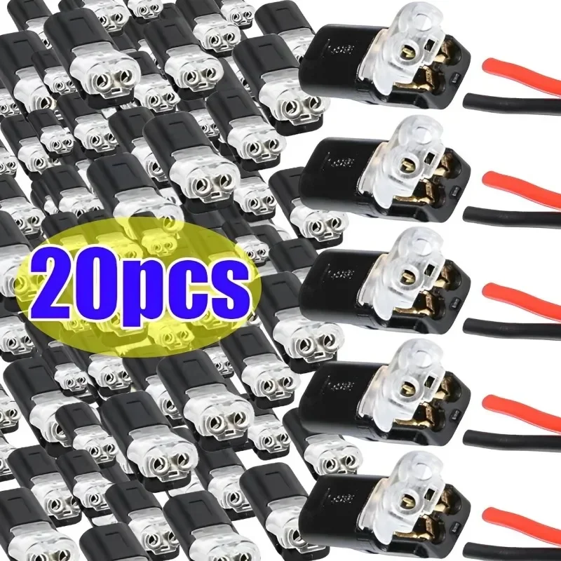 20/1 stücke 2 Pin Way Stecker Elektrische Stecker Draht Kabel Automotive Streifen Terminal Anschluss Auto Wasserdichte Elektrische Stecker Image
