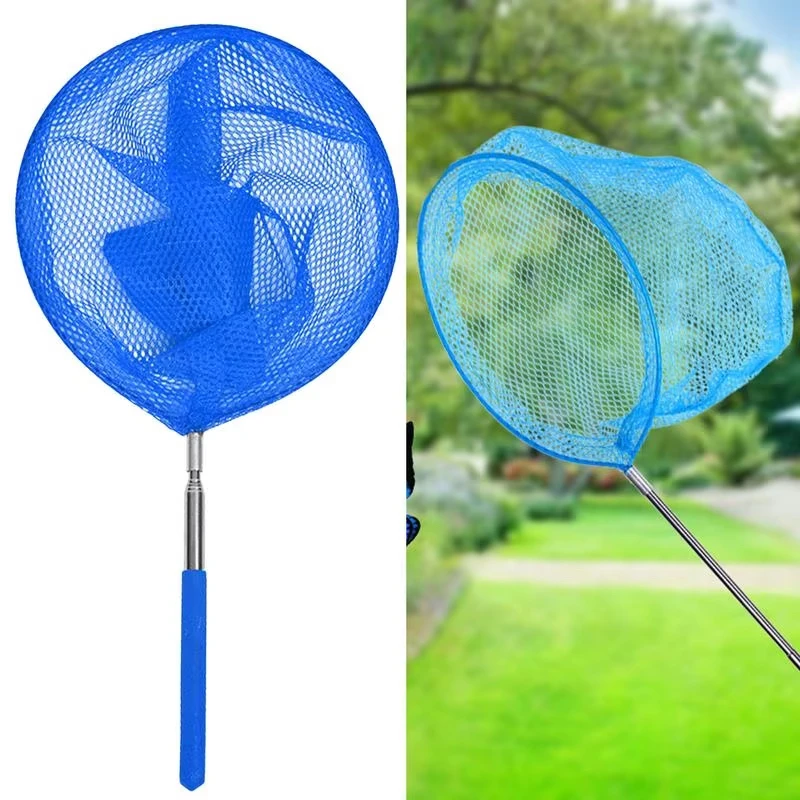 Filets de piscine pour le nettoyage, filet de skimmer télescopique, filets de pêche pour skimmer de piscine, filet de nettoyage de piscine, petit filet de skimmer pour piscine extérieure