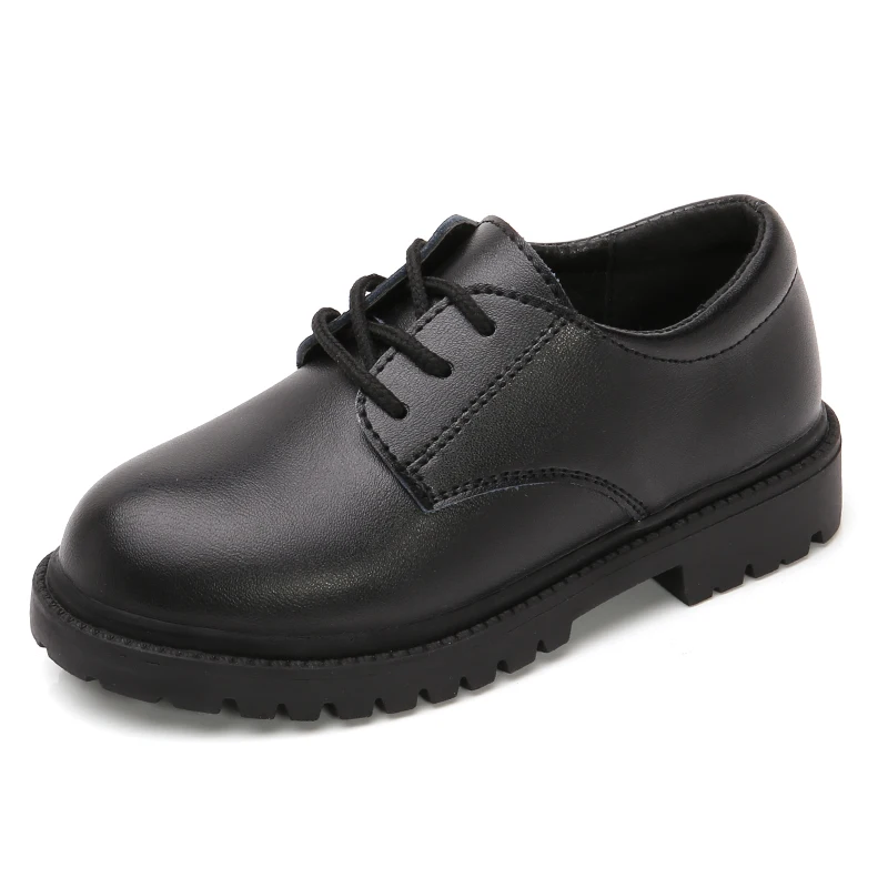 Jungen Schuhe Kinder Leder Schuhe Für Große Kinder Jugendliche Größe 27-38 Für Große Junge Formale Hochzeit Schuhe Britischen stil Einfache Schwarz