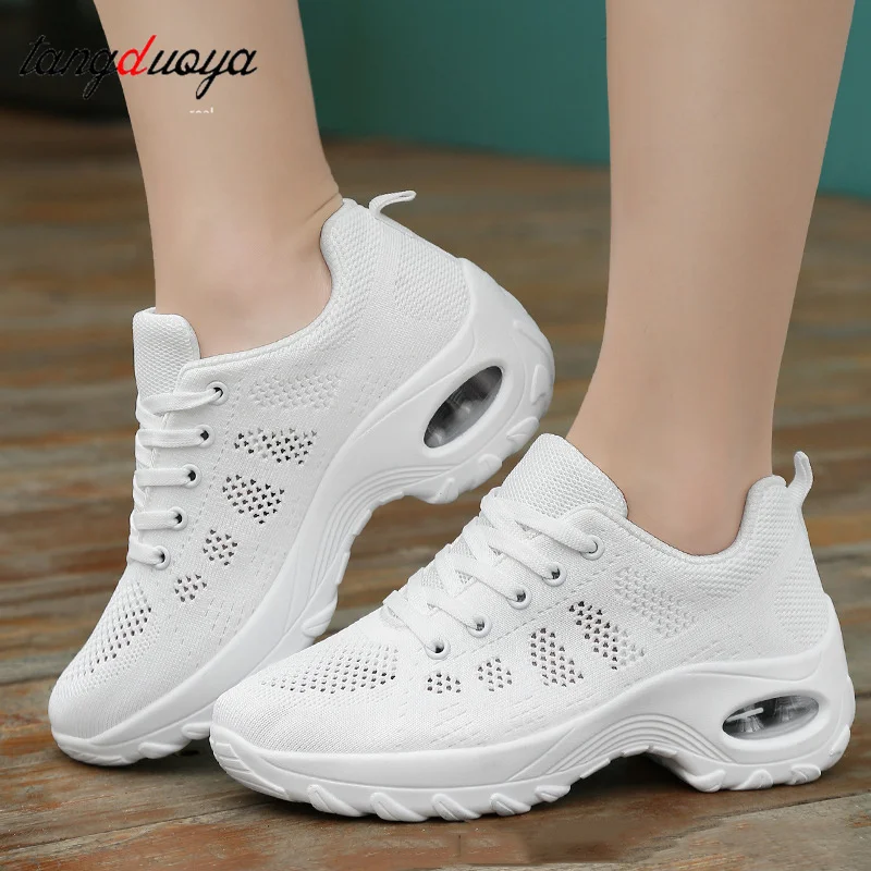 Frau Tanz Turnschuhe Schuhe Mode Walking frauen Turnschuhe Leichte frauen Sport Schuhe Fitness schuhe Damen Schuh Schuhe