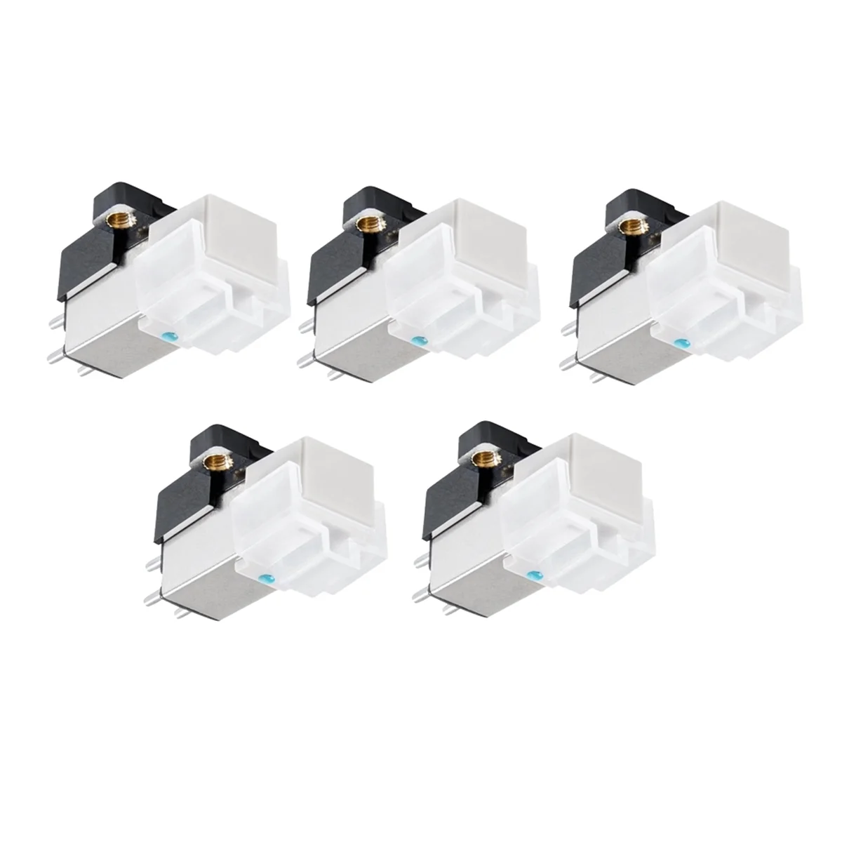 ABQR 5PCS AT3600L LP Schallplatte Dynamische Magnetische Stylus für Plattenspieler Player Ersetzen Nadel Phonographen Player Image