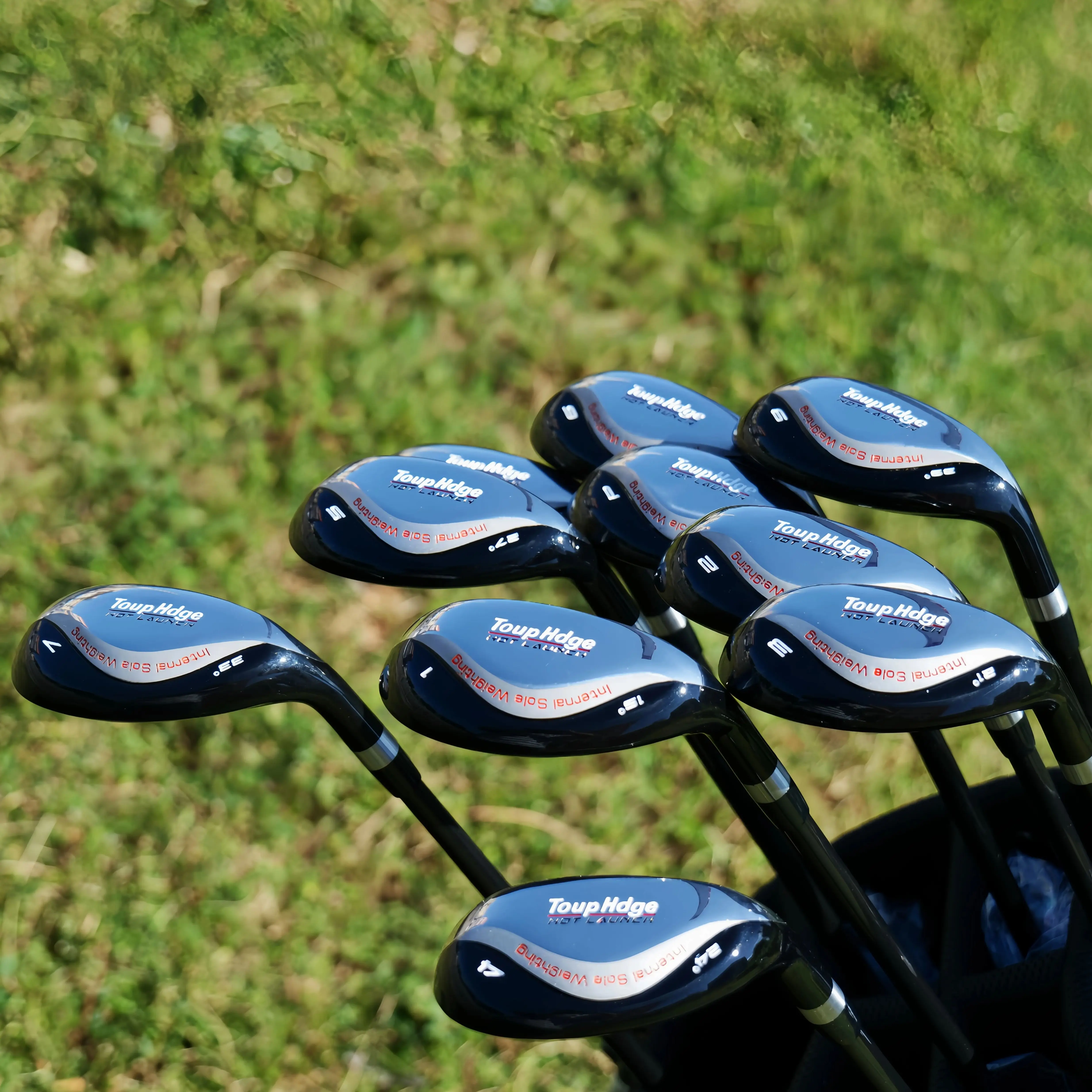 ToupHdge Hybrid Iron-Wood Club – hinten gewichteter, geringer mittlerer Schwerkraft mit erweiterter süßer Fleck, SR-Karbon-Schaft zur Verbesserung Image