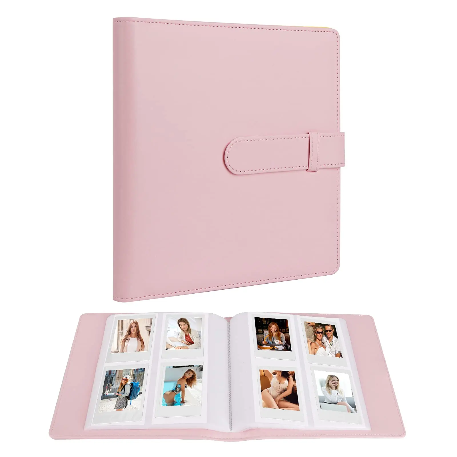 256 Taschen Fotoalbum für Fujifilm Instax Mini LiPlay 12 11 9 8 40 Evo 7S Sofortbildkamera/Mini Link Drucker, 3 Zoll Fotoaufbewahrung Image