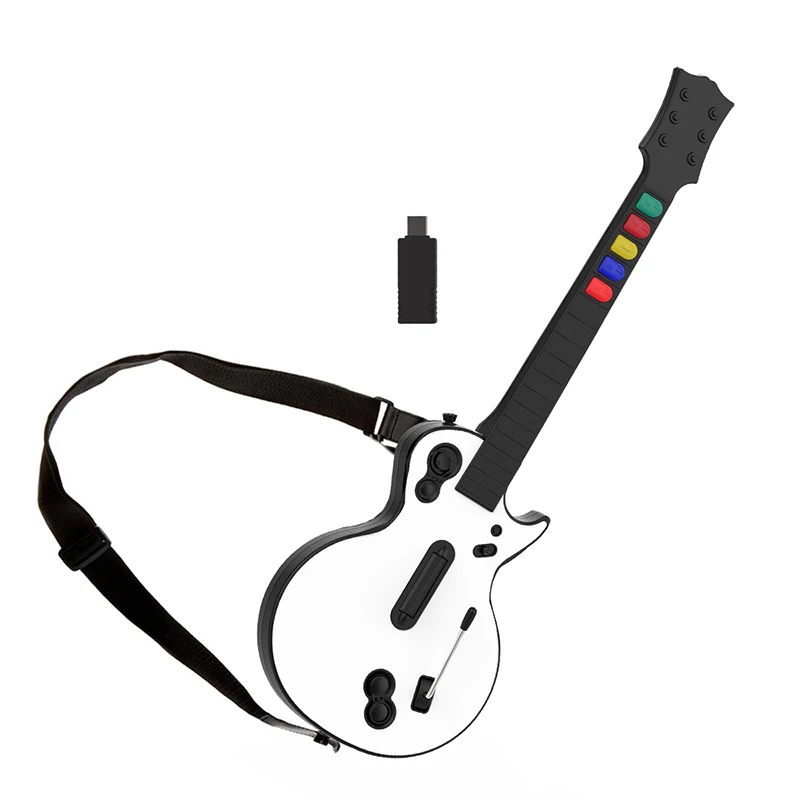 Guitar Hero Gamepad-Controller mit Trageriemen für PC PS3 Clone Hero Rock Band Spiele Fernbedienung Gamepad Joystick Konsole Image