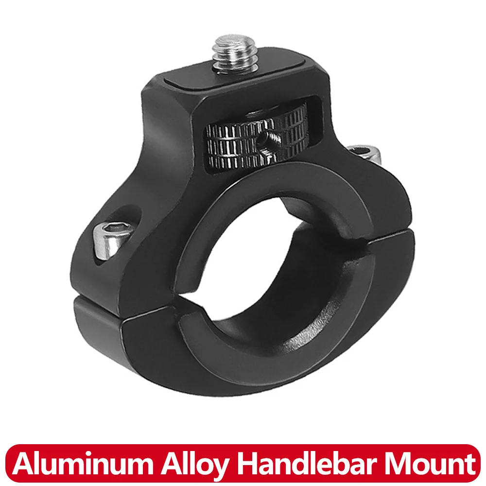 Aluminiumlegierung Lenkerhalterung Fahrrad Metallhalter für Gopro Hero 13 12 11 10 9 8 7 Insta360 SJCAM AKASO DJI Osmo Action Kamera Image