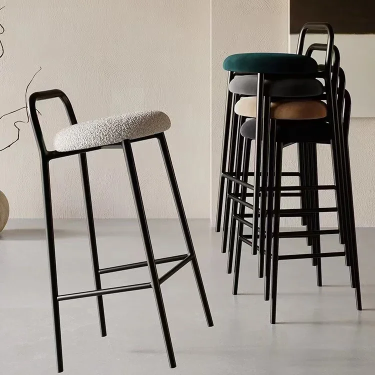 Moderne Küche Stuhl Büro Design Nordic Hause Barhocker Europäischen Metall Tabourets De Bar Möbel Dekoration