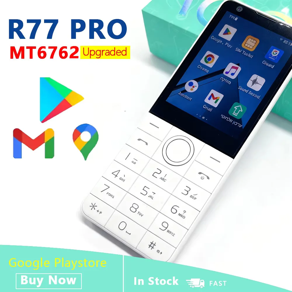 Verbessertes DOOV R77 Pro 4G Smart Touchscreen-Tastenfeld-Handy MT6762 2,8 Zoll 3GB+32GB 2120mAh Smartphone Android 14 WhatsApp Image