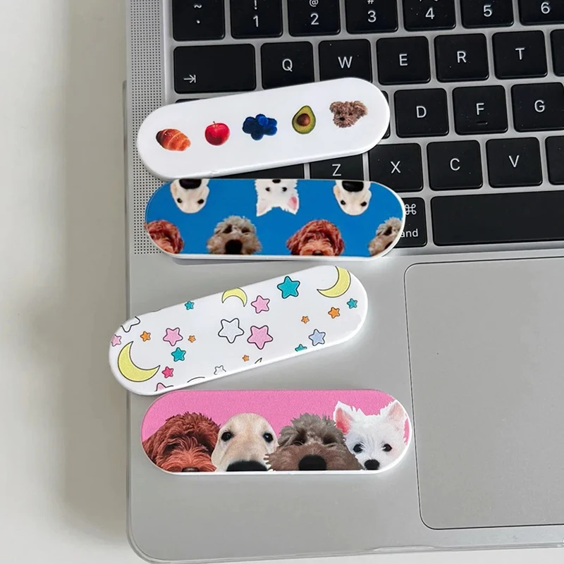 1Pc créatif pansement support pour téléphone portable 8cm en plastique dessin animé été chiot étoile Y2K support pour téléphone pour téléphone portable et coques de téléphone