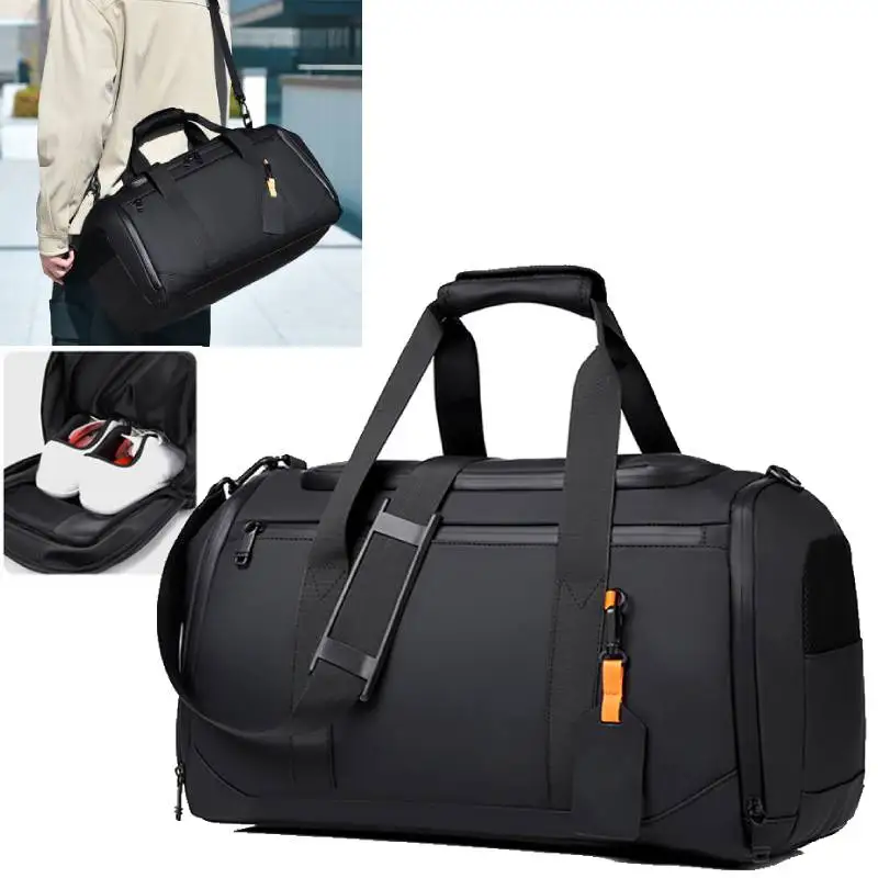 Gym Duffel Bag Yoga Fitness Sporttasche Nass Trocken Reise Handtasche Outdoor Schwimmen Camping Pack Große Business Satchel mit Schuhe Tasche