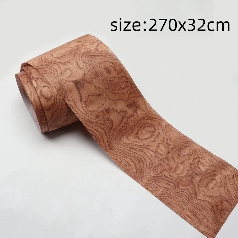 Natürliches Palisanderfurnier, Heimdekoration, Holzfurnier im exotischen Stil, hochwertige Möbeloberfläche, echtes Furnier Image