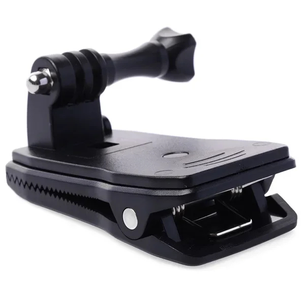 360 ° dreh Hut Gürtel Rucksack Clip Kamera Zubehör Clamp Halterung für Gopro Hero 4 Sitzung/4/3 +/hero 3/ 2 Skifahren Action Image