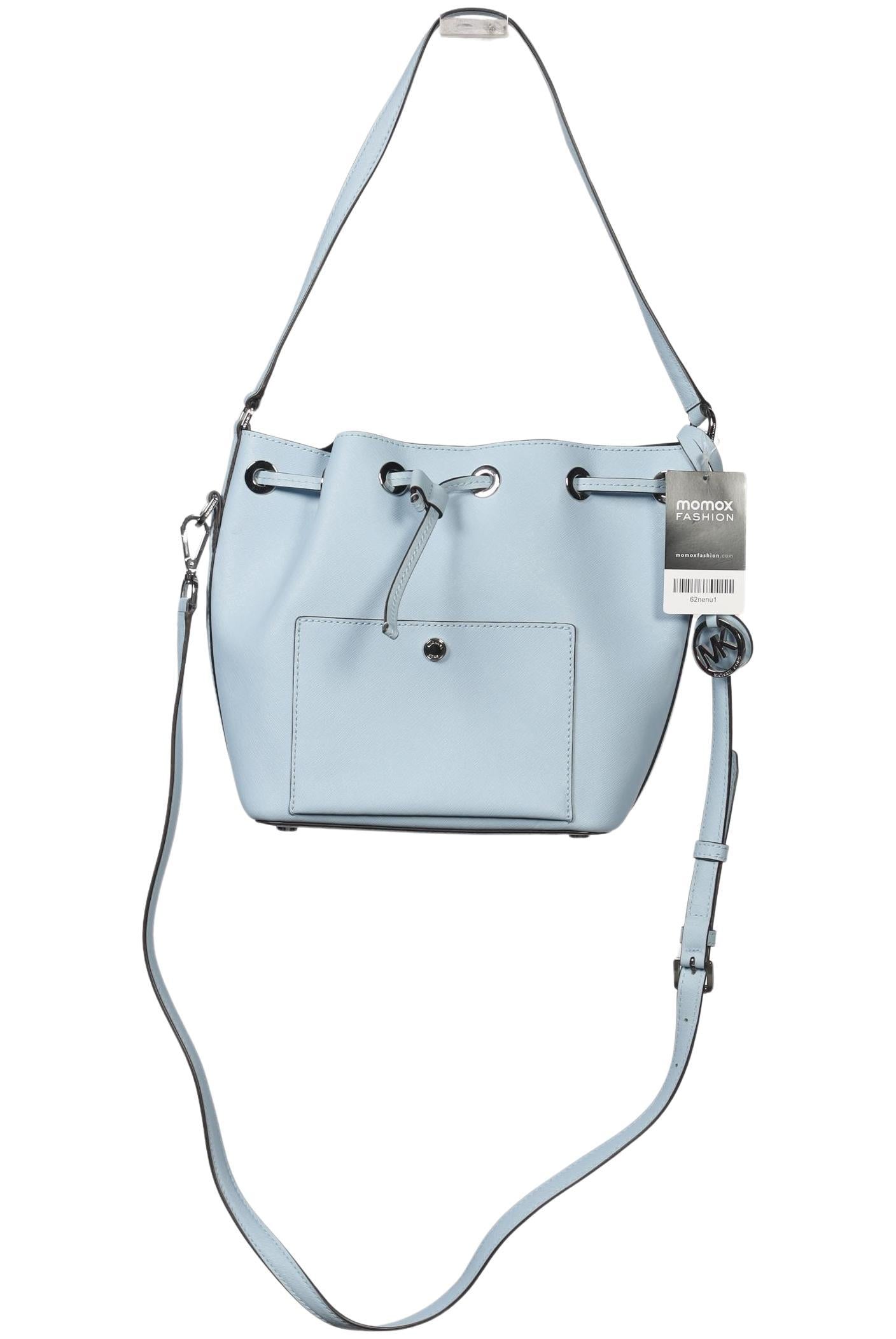 Michael Michael Kors Damen Handtasche klein Leder, Gr. , Hellblau, kein / Etikett / Leder