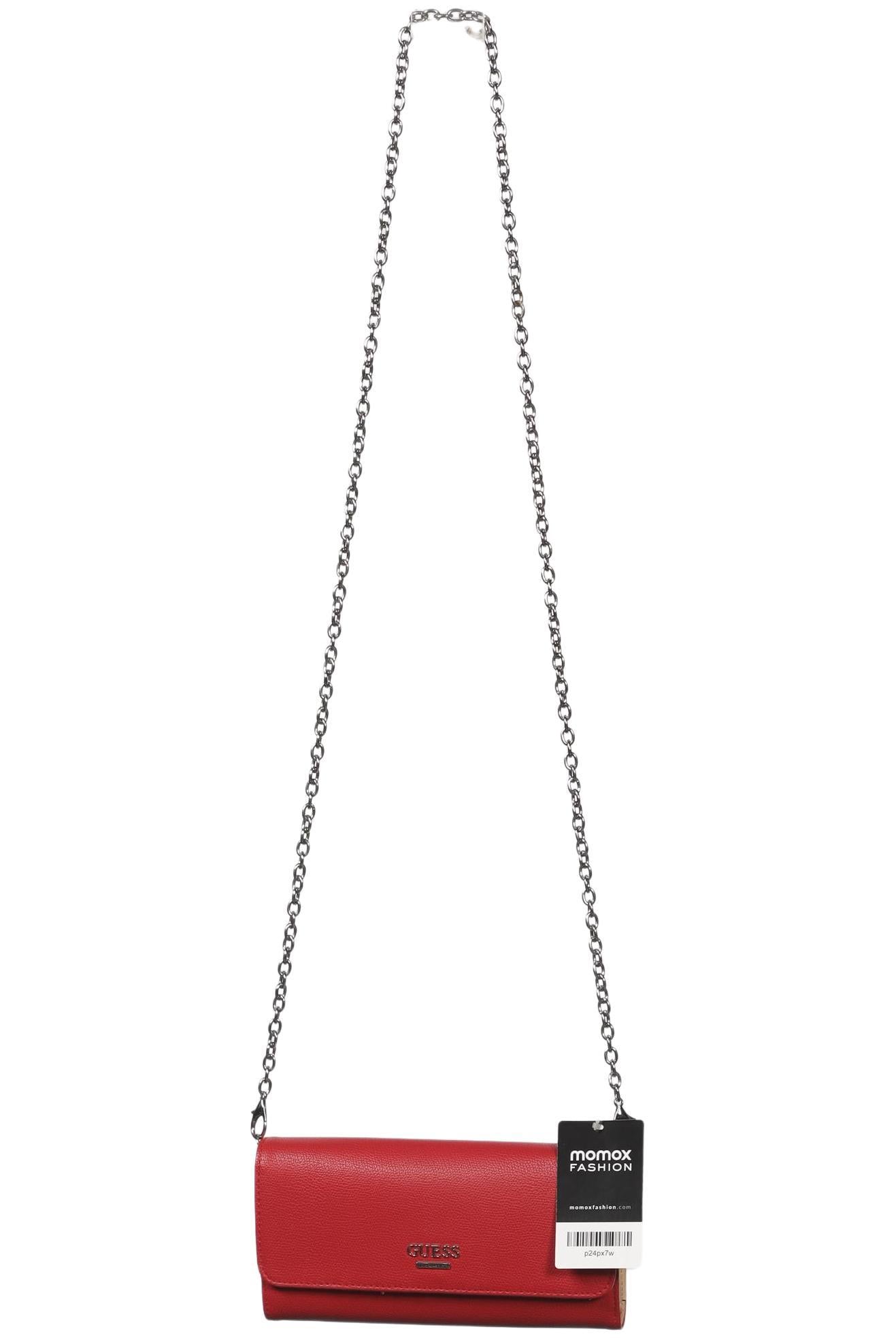 Guess Damen Handtasche klein, Gr. , Rot, Kunstleder