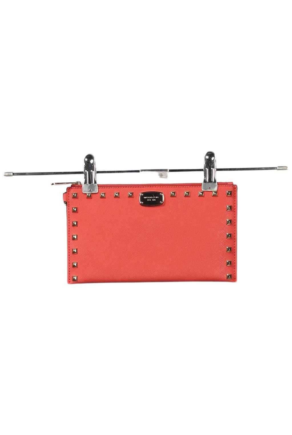 Michael Michael Kors Damen Handtasche klein Leder, Gr. , Rot, Leder / kein / Etikett