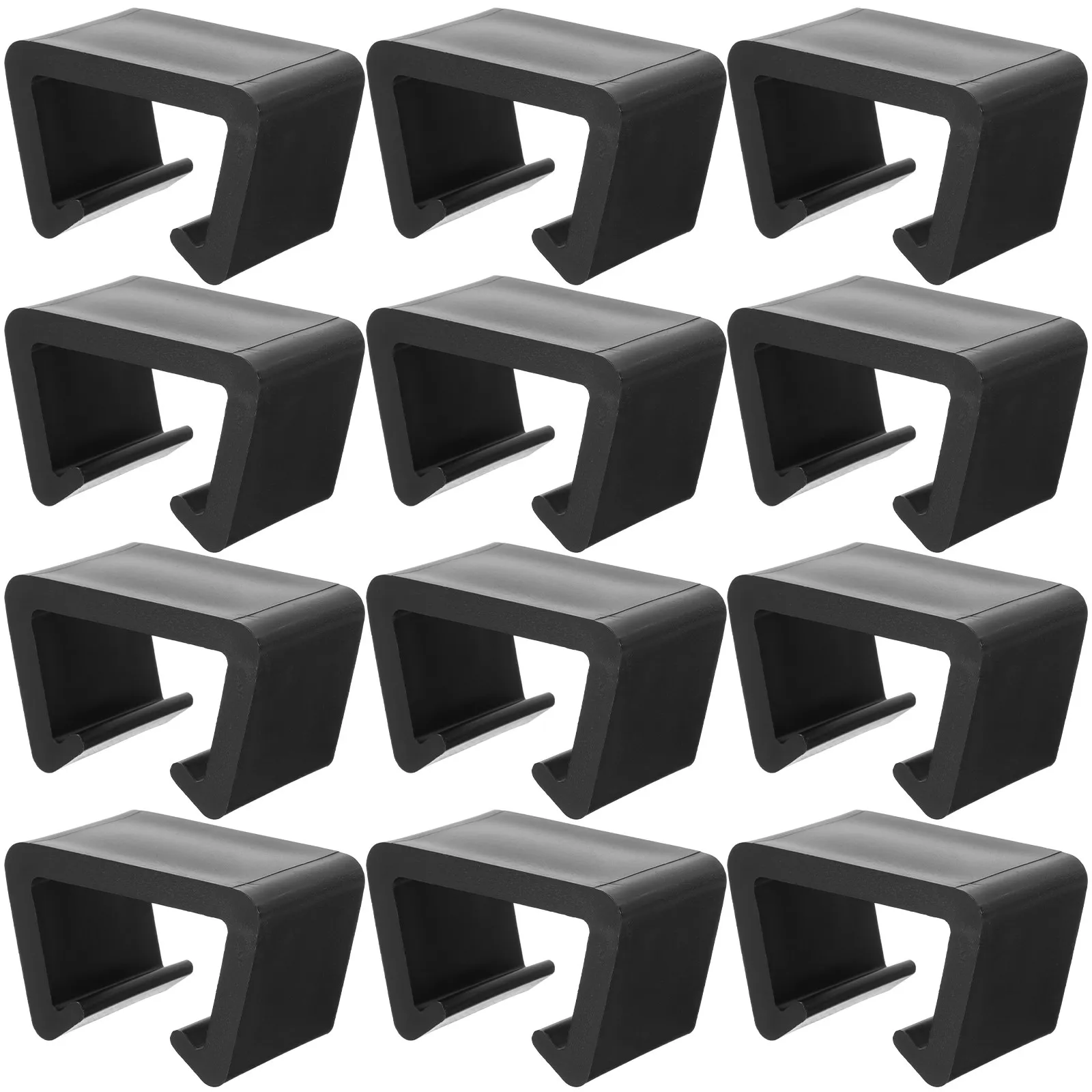 12er-Set Möbel-Clips für den Außenbereich, modulare Sofa-Befestigungen, Rattan-Geflecht-Sofa-Verbinder, Gartenmöbel-Clips