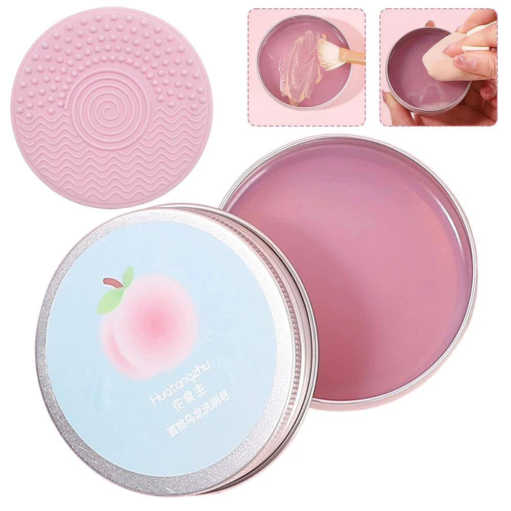 2026 Natürliche Make-up Pinsel Reinigungsseife Wiederverwendbar Multifunktional Waschbar Outdoor Tragbar Kosmetik Reise Schönheitsreiniger Werkzeuge Image