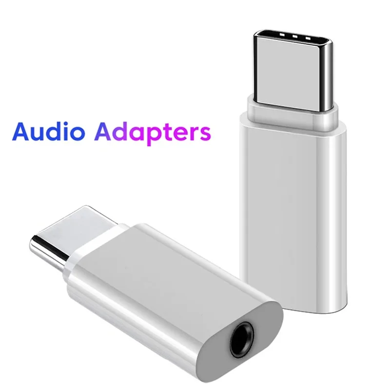5 pz USB C A 3.5mm Adattatore Audio USB Tipo C A 3.5mm Adattatore AUX Auricolare 3.5MM Jack Adattatore Convertitore Per Xiaomi Realme Honor