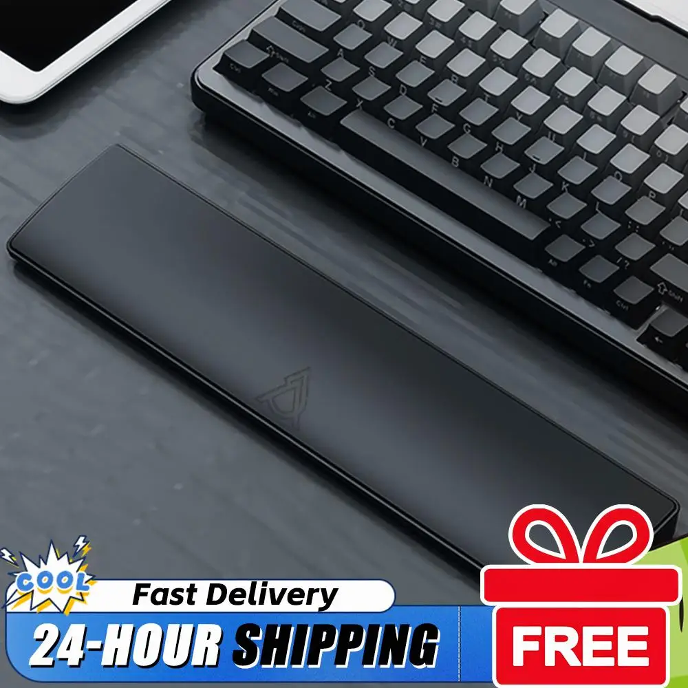 Handgelenkstütze für 81-Tasten Mechanische Tastatur PU-Leder Memory-Schaum Weiche Polsterung für Büro Computer Gaming Laptop Image