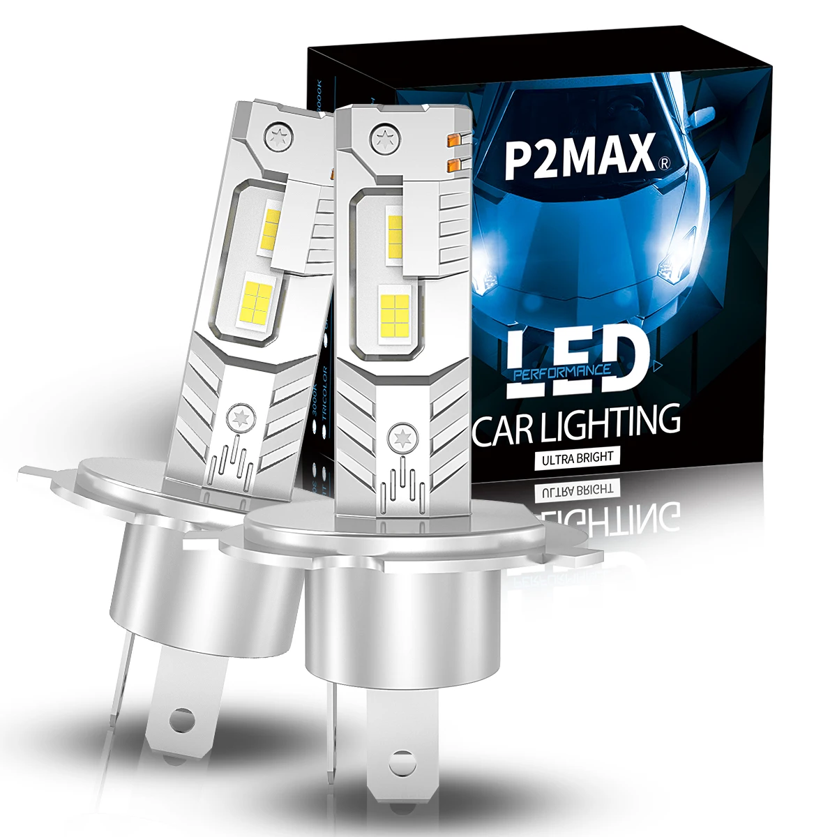 50W 2PCS Leistungsstarke H4 H7 H11 H8 9005 HB3 9006 HB4 LED Auto Scheinwerfer Nebel Lampen 12V 6000K für Auto Lichter Nebelscheinwerfer Scheinwerfer Beleuchtung Image