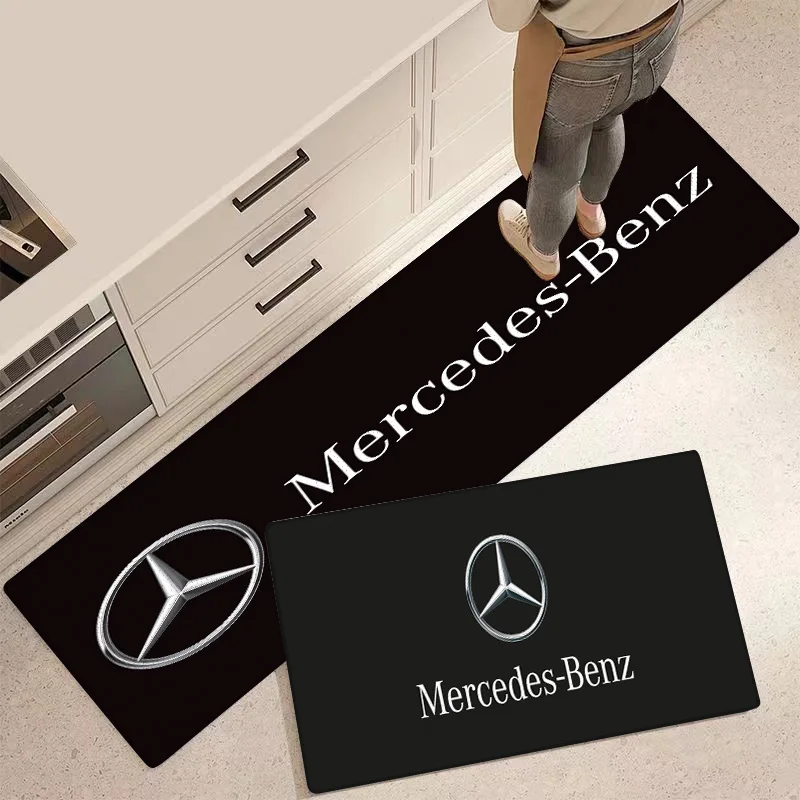 Entrance Front Door Doormat star -B-BENZS-SS Non-slip Kitchen Rug Living Room Rugs Balcony Bathroom Foot Mat Floor Mats Carpet