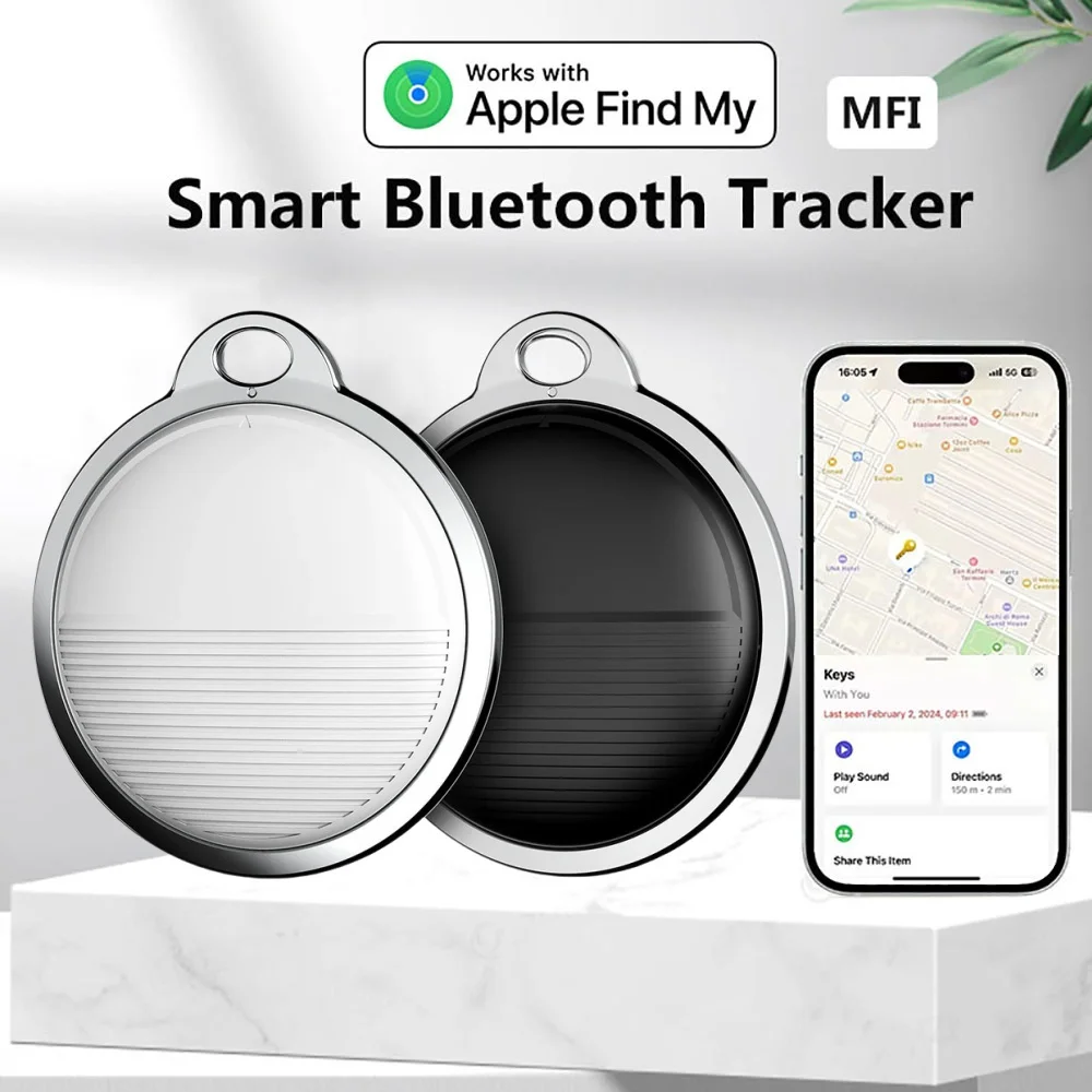 Mini-GPS-Tracker für Apple iOS-System Find My APP AirTag Child Finder Haustier-Fahrradtasche Loss Tracker Smart Anti-Lost Bluetooth Airtag Image