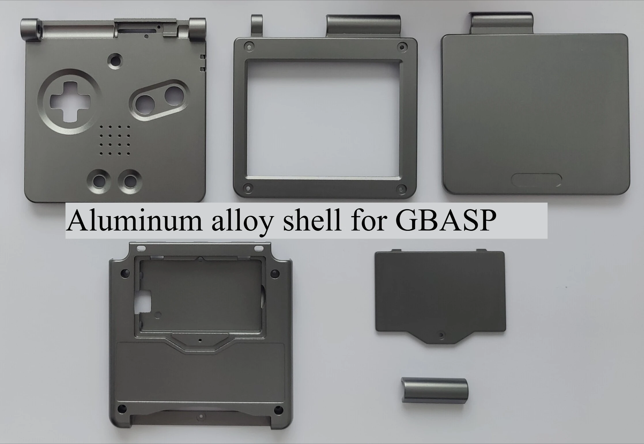 Schutzhülle aus Aluminiumlegierung für GBA SP, GBASP Shell Limited Edition, Reparatur-Ersatzgehäuse-Zubehör Image