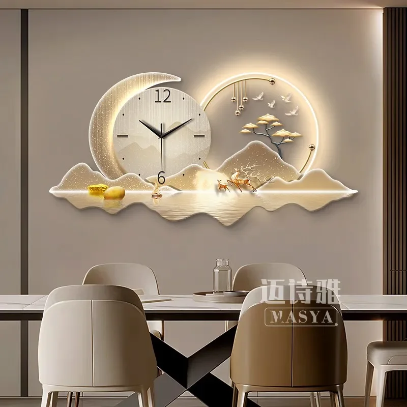 LED-Wanduhr, digital, Godinnik an der Wand, mechanische Wanduhr, Digitaluhr, moderne Heimdekoration, Digitaluhr für Schlafzimmer