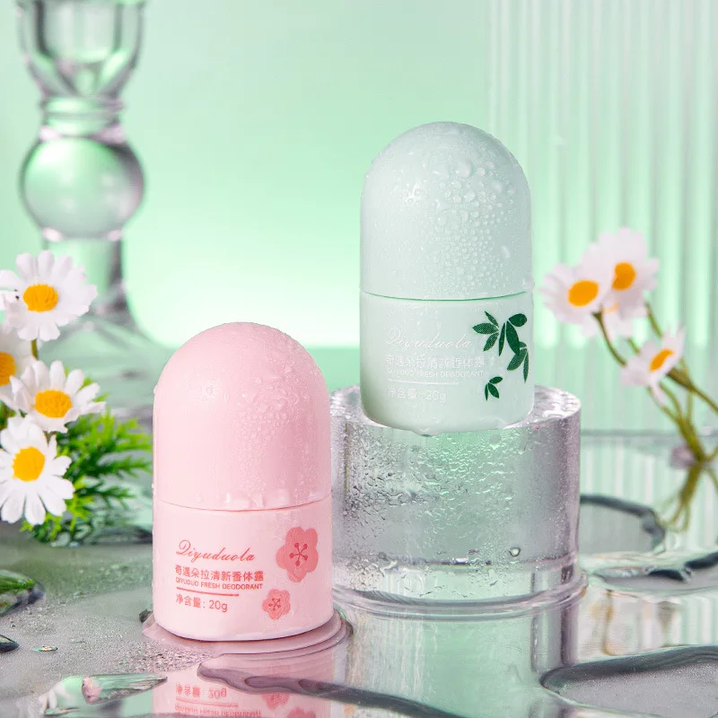 Sakura Duft Roll-On Deodorant 20ml Langanhaltender Natürlicher Duft Parfüm Frischer Aroma für Frauen Männer Sommer Geruchsentferner Roll-on Image