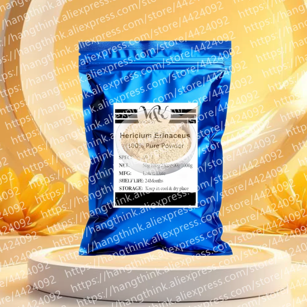 Werksversorgung, globale maßgeschneiderte Rohstoffe für Nr. 005, 100 % reines Hericiumerinaceus-Pulver, Pulverproduktionsgroßhandel
