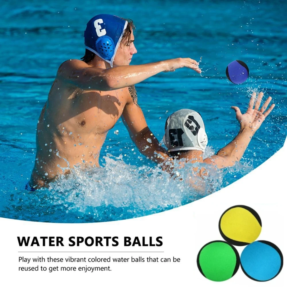 1 Stück Wasserball, Wassersport, springender Ball, Wasserelastizität, Stressabbau, Griffstärke, Entlastungsball, Schwimmwerkzeuge Image