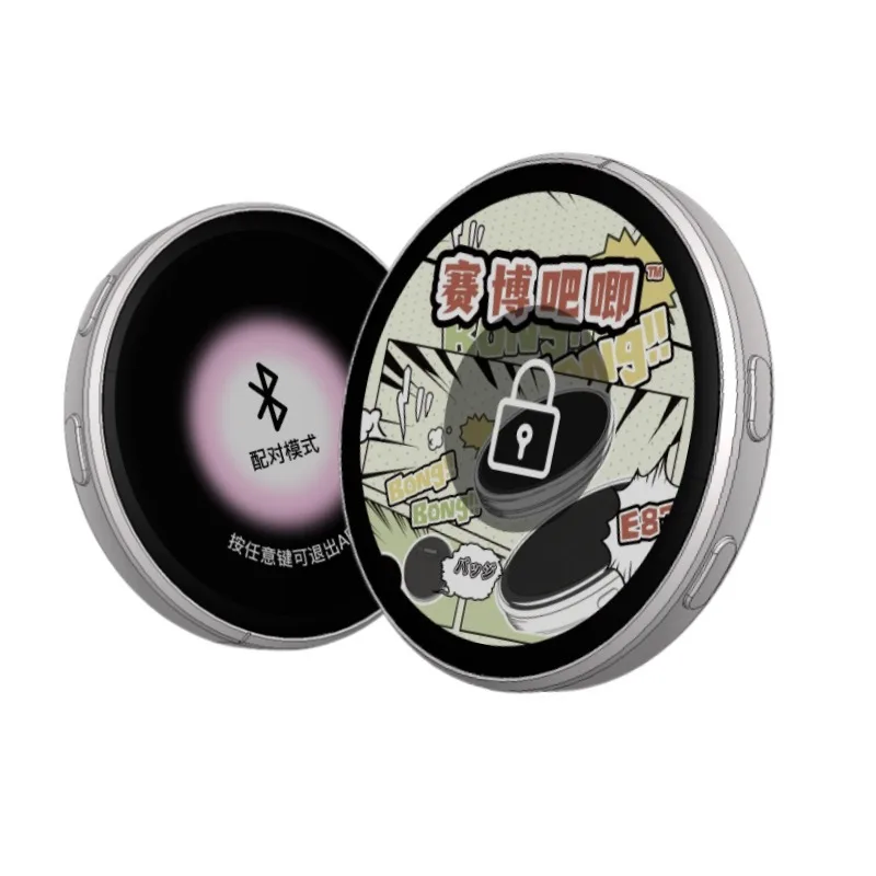 Für E-Badge HD Dynamic Display Smart Pin, für E-Badge Bluetooth Anime Digital Pin mit App-Steuerung für Fotos & Animationen Image