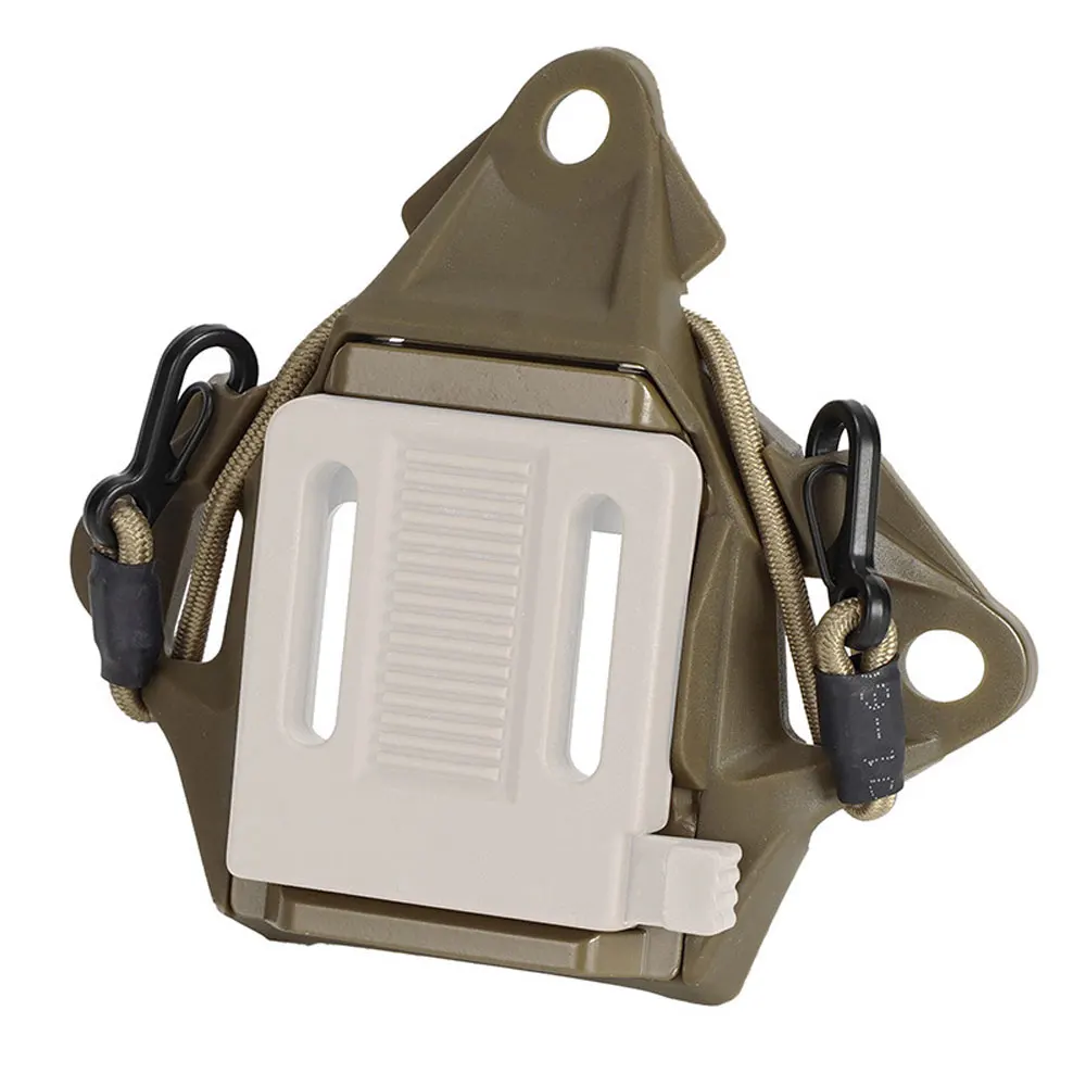 Taktische NVG Mount Shroud Adapter Basis Schnelle Helm Halterung Basis Nachtsicht Kamera Halterung Airsoft Zubehör QG279S Image