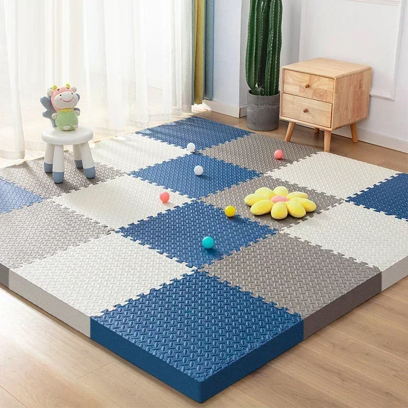 4-16PCS Ineinandergreifende Baby Spielen Matte Dicke Weiche Teppich Boden Matte Kinder Zimmer Aktivitäten Matte Für Baby kinder Teppich Matten Schaum Teppich